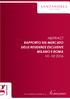 ABSTRACT RAPPORTO SUL MERCATO DELLE RESIDENZE ESCLUSIVE MILANO E ROMA H1- H2 2016