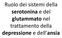 Ruolo dei sistemi della serotonina e del glutammato nel trattamento della depressione e dell ansia
