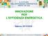 INNOVAZIONE PER L EFFICIENZA ENERGETICA. Salerno, 02/12/2016