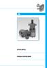 MOTORI ORBITALI HYDRAULIC MOTORS SERIES