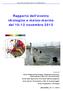 Rapporto dell evento idrologico e meteo-marino del novembre 2013