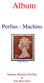 Album. Perfins - Machins. Stamps Machins Perfins di Elio Brocchini. Effige Elisabetta II ^