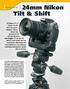 24mm Nikon Tilt & Shift