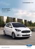 ACCESSORI FORD. Accessori FORD KA+ Dal 06/2016