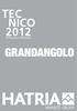 tec nico 2012 technical catalogue GRANDANGOLO