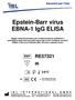 Epstein-Barr virus EBNA-1 IgG ELISA