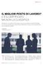 IL MIGLIOR POSTO DI LAVORO? C È IL CERTIFICATO MA NON LA CLASSIFICA