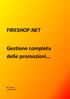 FIRESHOP.NET. Gestione completa delle promozioni. Rev