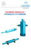 CILINDRI IDRAULICI HYDRAULIC CYLINDERS