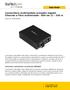 Convertitore multimediale compatto Gigabit Ethernet a Fibra multimodale nm LC m