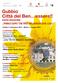 GUBBIO CITTA DEL BEN ESSERE!! XXVIII EDIZIONE PRIMA E DOPO THE FIRST MILLENNIUM GOAL O.N.U. Gubbio 3 settembre Milano 1 maggio 2015