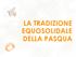 LA TRADIZIONE EQUOSOLIDALE DELLA PASQUA