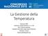 La Gestione della Temperatura