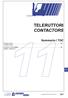 TELERUTTORI CONTACTORS