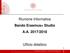 Riunione Informativa Bando Erasmus+ Studio A.A. 2017/2018. Ufficio didattico