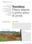 Trentino Filiera letame il primo anno di prove