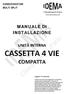 CASSETTA 4 VIE COMPATTA MANUALE DI INSTALLAZIONE UNITÀ INTERNA CONDIZIONATORI MULTI SPLIT. Leggere il manuale