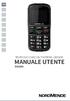 ITA TELEFONO GSM CON TASTIERA GRANDE MANUALE UTENTE BIG50S