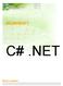 MICROSOFT C#.NET. Srečo Uranič