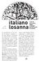 italiano losanna I corsi di letteratura, lingua e filologia dell Università di Losanna