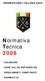 Normativa Tecnica 2006