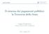 Il sistema dei pagamenti pubblici: la Tesoreria dello Stato