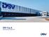 DSV S.p.A. Presentazione Italia 2017