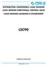 DISTRIBUTORI COMPONIBILI LOAD SENSING LOAD SENSING DIRECTIONAL CONTROL VALVE LOAD-SENSING-SANDWICH-STEUERGERÄT LSC90 398SDC0063A00