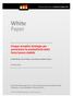 White. Paper. Cinque semplici strategie per aumentare la produttività della forza lavoro mobile. Gennaio 2016