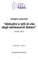 Abitudini e stili di vita degli adolescenti italiani