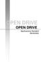 OPEN DRIVE. Applicazione Standard Sensorless