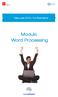 Modulo Word Processing