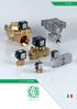 CATALOGO GENERALE SOLENOID VALVES