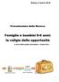 Famiglie e bambini 0-6 anni: la valigia delle opportunità