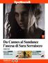 Da Cannes al Sundance l ascesa di Sara Serraiocco