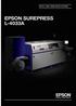 EPSON SUREPRESS L-4033A DIGITAL LABEL PRESS INKJET DI EPSON