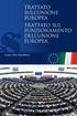 TRATTATO SULL UNIONE EUROPEA TRATTATO SUL FUNZIONAMENTO DELL UNIONE EUROPEA. Senato della Repubblica