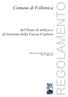 REGOLAMENTO. Comune di Follonica. del Piano di utilizzo e di Gestione della Fascia Costiera. Delibera del Consiglio Comunale n. 58 del 31 maggio 2002