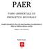 PAER PIANO AMBIENTALE ED ENERGETICO REGIONALE PRIMI ELEMENTI PER UN PROGRAMMA PLURIENNALE PER LA DIFESA DELLA COSTA. (Allegato 1 alla Scheda B.