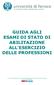 GUIDA AGLI ESAMI DI STATO DI ABILITAZIONE ALL ESERCIZIO DELLE PROFESSIONI