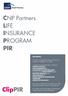 CNP Partners LIFE INSURANCE PROGRAM PIR