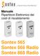 Manuale Ripartitore Elettronico dei costi di riscaldamento. Sontex 565 Sontex 566 Radio Sontex 868 Radio