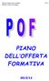 PIANO DELL OFFERTA FORMATIVA