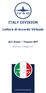 ITALY DIVISION. Lettera di Accordo Virtuale. ACC Roma Trapani APP
