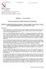 n. 11 del 23 Febbraio 2015 DECRETO n. 14 del (Rif. punto d) delibera del Consiglio dei Ministri del 23 aprile 2010)