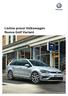Volkswagen. Listino prezzi Volkswagen Nuova Golf Variant