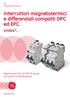 Interruttori magnetotermici e differenziali compatti DPC ed EPC