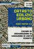 CATASTO EDILIZIO URBANO