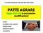 PATTI AGRARI legge 203/82 e successive modificazioni