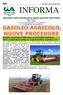 INFORMA GASOLIO AGRICOLO, NUOVE PROCEDURE
